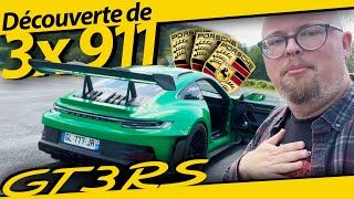 Je découvre les MEILLEURES 992  GT3 RS  Carrera T  Targa Héritage [upl. by Aicia802]