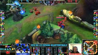 NA LCS Playoffs VOD Review CLG vs TL Game 2 [upl. by Hanny]