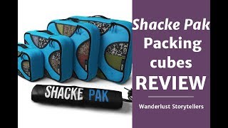 The Best Shacke Pak Packing Cube Review  Wanderlust Storytellers [upl. by Lanod699]