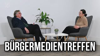 Bürgermedientreffen mit Wolfram BäseJöbges und Anja Linz  TV38 [upl. by Adnohryt]