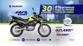 Paga tu primer cuota 𝗛𝗔𝗦𝗧𝗔 𝗘𝗡 𝗘𝗡𝗘𝗥𝗢 con Suzuki DR150 [upl. by Nuncia5]