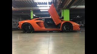 Lamborghini Aventador S Arancio Argos [upl. by Sitruc443]