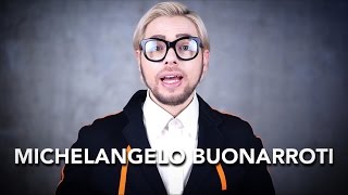 HOW TO PRONOUNCE MICHELANGELO BUONARROTI [upl. by Rutledge]