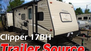 2017 Coachmen Clipper 17BH  Walkthrough  Trailer Source Inc [upl. by Asiram]