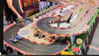 Carrera Digital 132 GT Slot Car Race Audi vs Aston Martin vs KTM vs Mercedes [upl. by Hercule]