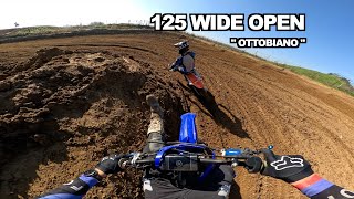 125 YZ WIDE OPEN  OTTOBIANO  GOPRO TRACK [upl. by Wenoa]