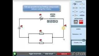 Electric circuit software from eChalk [upl. by Yerocaj]