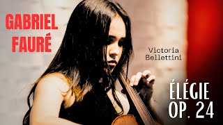 Gabriel Faure Elegie in C minor op 24 Cello Solo  Suzuki Cello Book 8 [upl. by Kappel]