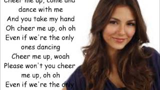 Victoria Justice  cheer me up  lyrics [upl. by Chastain]