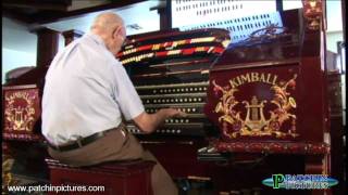 Kay McAbee playing quotRaintree Countryquot on Theater Organ at Maloof Home [upl. by Yoj]