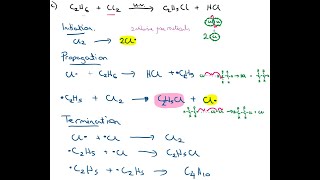 LC Chemistry 2016 free radical mechanism [upl. by Epner805]