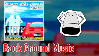 ギタドラ Sunny side street  Back Ground Music [upl. by Aliakam549]