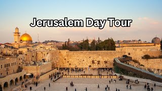 Jerusalem Day Tour MustSee Historical Sites in One Day [upl. by Nnaeiluj]