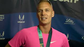 Sam Kendricks Wins Olympic Trials Pole Vault Will Compete In Paris Afterall [upl. by Tilda]