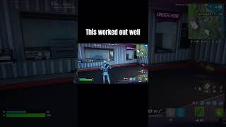 This worked out well fortnite fortniteclips funny youtubeshorts fyp viralshorts fortclips [upl. by Aldis422]