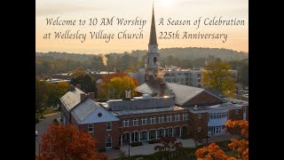 10am Worship  Sanctuary 102923 at Wellesley Village Church [upl. by Hoffmann870]