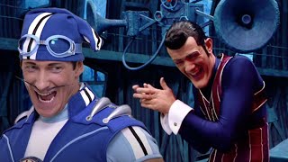 Sportacus vs robbie podrido  Lazy Town  Wildbrain Niños [upl. by Ytitsahc]