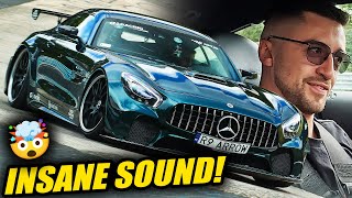 Black Series WHO ANGRY 700hp Mercedes AMG GT R  Nürburgring [upl. by Atrebor]