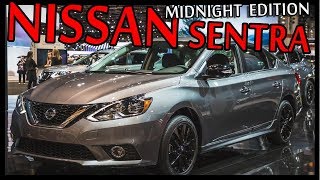 REVIEW OF THE 2017 NISSAN SENTRA SR MIDNIGHT EDITION [upl. by Eanyl571]