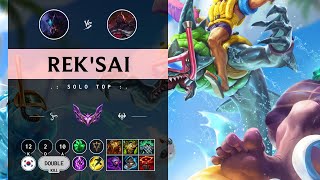 RekSai Top vs Sion  KR Master Patch 1410 [upl. by Ecnerolf684]