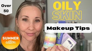 Oily Skin Summer Makeup Tips [upl. by Retsevlys]