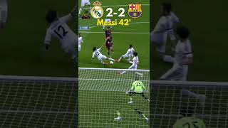 Real Madrid vs Barcelona 43 Highlights shortsviral football [upl. by Adahs]