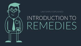 Introduction to Remedies  Contracts  Remedies [upl. by Portugal952]