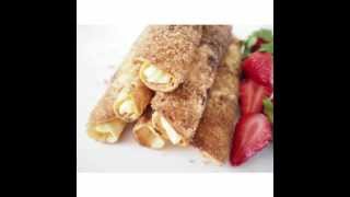 Cinnamon Sugar Coated Cream Cheese Wraps [upl. by Dody]