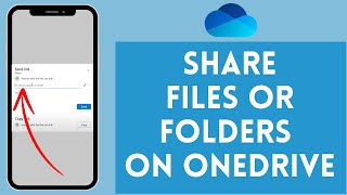 How To Share Files And Folders In OneDrive 2024 Full Tutorial [upl. by Ennoryt885]