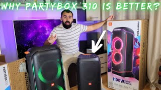 JBL Partybox 710 VS 310  Why JBL Partybox 310 is better [upl. by Eigla578]