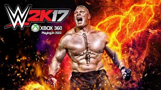 WWE 2K17 Xbox 360 In 2022 [upl. by Nedra]