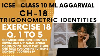 Ch18 Trigonometrical Ratios Of Standard Angles Ex18 Q No15 From ML Aggarwal For ICSE Class 9 [upl. by Niamrahc]