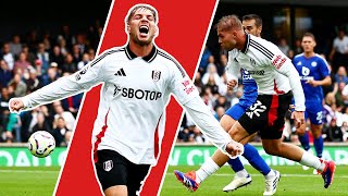 Goal Of The Month WINNER  ALL ANGLES  Emile Smith Rowes First Goal For Fulham [upl. by Martsen]