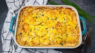 Easy Vegan Scalloped Potatoes [upl. by Elson]