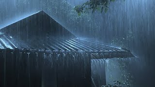 Rain Sounds for Sleeping  Sleep Instantly with Heavy Rain amp Thunder Sounds [upl. by Boyden]