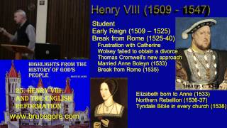 25 Henry VIII and the English Reformation [upl. by Minabe]