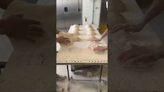 Bakers prepare dough for Maltese ftira [upl. by Adnuhsar]