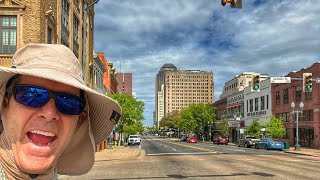 Shreveport Louisiana DownTown COMPLETE WALKING TOUR in 4K [upl. by Abibah]