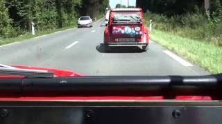 2CV8 on the road Part1 [upl. by Ailefo]