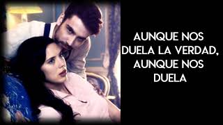 Letra Siendo uno mismo Manuel Carrasco Canción de Bruno y Lucia en ATAV [upl. by Haimorej]