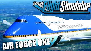 FLIGHT SIMULATOR FR  Air Force One [upl. by Akimet912]