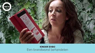 Kinder EHBO  Brandwonden behandelen [upl. by Shirleen]