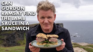 Gordon Ramsay Finds the Lamb SauceIn a Sandwich [upl. by Ttocs63]