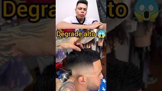 Degradado alto paso a paso 😱💈 barbershop barberiaclasica barber barberias barberia barberia [upl. by Ativel]