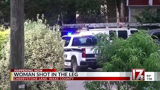 Woman shot at mobile home park in Wake County sheriff investigating [upl. by Minsat616]