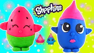 HUGE SHOPKINS Play Doh Eggs Disney Wikkeez Lalaloopsy Peppa Pig LPS Surprise Blind Bag Toys DCTC [upl. by Solley480]