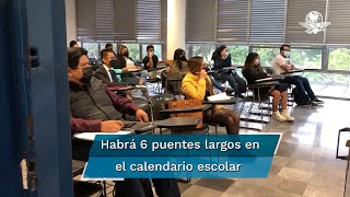 ¿Cuáles serán los puentes y días inhábiles en el ciclo escolar 2023 de la UNAM [upl. by Haddad]