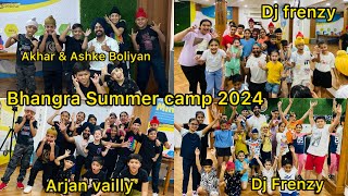 Summer Camp 2024  kids Bhangra Dance performance  RanvirRana  Arjan vailly  Akhar  Dj frenzy [upl. by Anemaj]