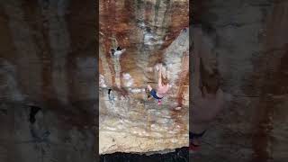 Ejector Seat Crux Sequence  7c  DWS Psicobloc Coba del Diablo Mallorca [upl. by Nesral]