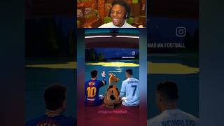 Messi Ronalado amp Scooby Doo 🐶 shorts aiart [upl. by Aneelad]